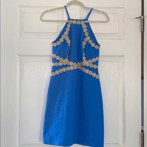 Lilly Pulitzer Pearl Shift Dress in Bennett Blue!